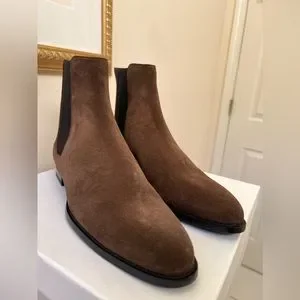 Celine | Shoes | New With Box Celine Chelsea Suede Boots  display picture 2